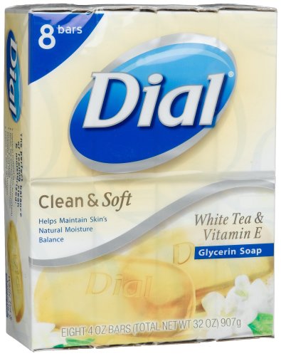 dial white tea bar soap