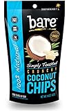 Bare Simply Toasted Coconut Chips, Gluten Free + Baked, 12 Count