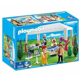 Playmobil - 4308 - Invit�s et Tente de R�ception
