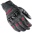 Joe Rocket Super Stock Leather Motorcycle Glove Black and Red Size XL