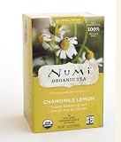 Numi Organic Tea  Chamomile Lemon, Herbal Teasan, 18-Count Tea Bags (Pack of 3)