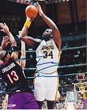 Shaquille O'Neal Autographed Los Angeles Lakers 8x10 Photo