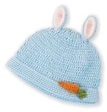 Bunnies by the Bay 0-3 Months Bunny Beanie, Blue