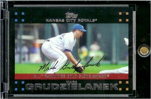 2007 Topps #303 Mark Grudzielanek Kansas City Royals Baseball Card - Mint Condition - Shipped in Protective Display Case!