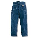 Carhartt Signature Denim Work Dungarees 30 Inseam