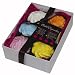 Upper Canada Soap & Candle Bath Bakery Bubble Bath Cupcake Gift Set, 6 Assorted Fragrances, Boxed