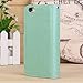 Lumsing Pattern Leather with Stand Flip Smart Wallet Case for Apple iPhone 6 - Mint