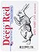 Deep Red Stamps White Rabbit Late Rubber Cling Stamp 1.5 x 3.25 inches