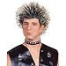 Spiked Two-Tone Adult Wig