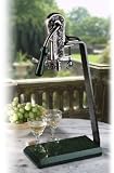 Rogar 0407 Granite Table Stand and Handle Set - Evergreen