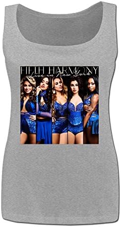 YILAI Women's 7 27 Fifth Harmony Tank Top Gray