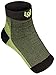 Webb Compression Plantar Fasciitis Compression Foot Sleeves (1 Pair) Men & Women Heel/Arch/Ankle Support Sock (Green/Black) Helps Improve Circulation, Reduce Swelling, Relieve Foot Pain (Large)