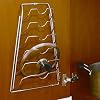 Cabinet Door Lid Rack - Chrome