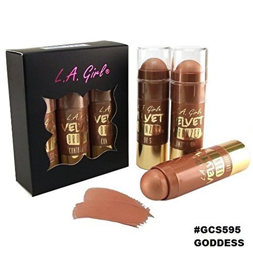 L.A. Girl Velvet Contour Bronzer Stick Goddess