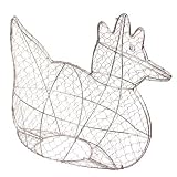Buxus-Figur Huhn 42cm verzinkt