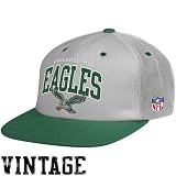 Mitchell & Ness Philadelphia Eagles Flat Brim Snap Back Hat Adjustable
