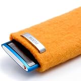 EVOUNI W51-011 Handmade Felt Pouch for iPod nano (Yellow)