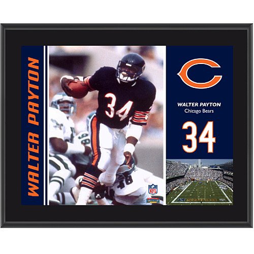 Mounted Memories Chicago Bears Walter Payton 10.5 x 13 Sublimated Plaque