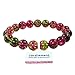 Handmade Bracelet 10mm Round Beaded Beads Bangle Unisex Women Men 7
