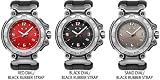 Oakley Crankcase Three-Hand Men's Unobtainium Strap Casual Wear Watch