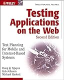 Testing Applications on the Web: Test Planning for Mobile and Internet-Based Systems