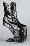 *Sole Boutique The Chablis Shoe in Black Glitter - Shoes for Women
