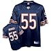 Lance Briggs Jersey: Reebok Navy Replica #55 Chicago Bears Jersey - Small