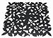 Make My Day Gorgeous Silicone Placemat, Black