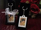 Memorable Moments Silver Metal Keychain Photo Frames