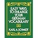 Easy Ways to Enlarge Your German Vocabulary (Dover Dual Language German)
