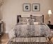 Pointehaven 8-Piece 100-Percent Cotton Luxury Bedding Ensemble, Urban Safari, Queen