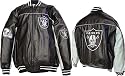 Oakland Raiders 2007 Pleather Jacket