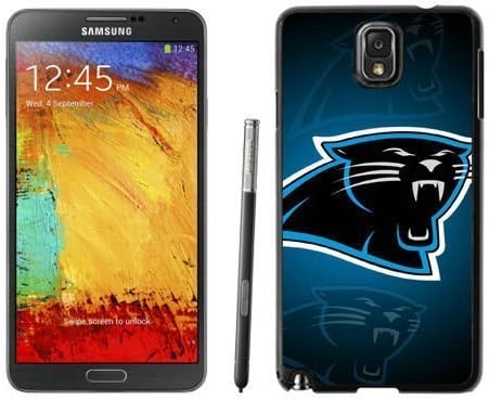 Carolina Panthers Samsung Galaxy Note 3 Casee Black Iphone Cover