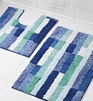 Clerkenwell Striped Bath & Pedestal Mats
