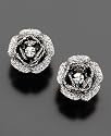 Betsey Johnson Rose Bud Stud Earrings