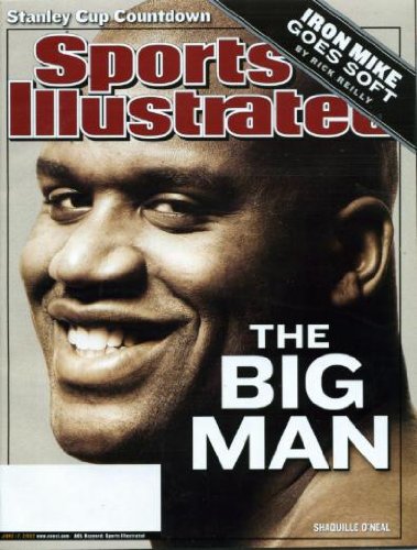 Sports Illustrated June 17, 2002 Shaquille O'Neal/LA Lakers, Stanley Cup, Sarava Wins Belmont Stakes, Venus and Serena Williams