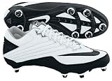Nike 396238101 Super Speed D Men's Football Cleats (White/Black)