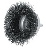 Wire Cup Brush 3-Inch - Coarse 1/4-Inch