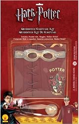 Harry Potter Quidditch Blister Costume Kit Goggles Robe Golden Snitch Kids
