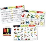 Melissa & Doug Alphabet / Numbers Placemat Bundle