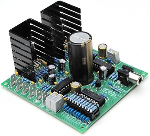 Audio Bi-Amplifier Kit, 100w, High Fidelity, with 2-way Linkwitz-Riley Crossover