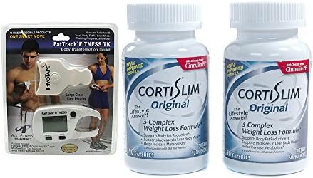 AccuFitness FatTrack Fitness ToolKit 1 ea and Cortislim Original Two Bottles
