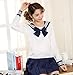 Chinatera Cosplay Sailor Uniform Costume Outfit + Mini Skirt