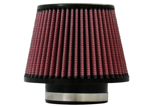 Injen Technology X-1015-BR Black and Red 3.5 High Performance Air Filter
