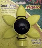 ABC Products - Flower Spot Sprinkler ~ Sprinking Small Areas (Yellow Gloss Enamel Finish)