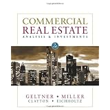 Commercial Real Estate Analysis and Investments (with CD-ROM)