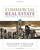 Commercial Real Estate Analysis and Investments (with CD-ROM)