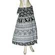 Long Summer Skirts Cotton Block Printed Size 10 (skt440)