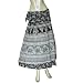 Long Summer Skirts Cotton Block Printed Size 12 (skt440)