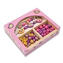 Melissa & Doug Sweet Hearts Wooden Bead Set